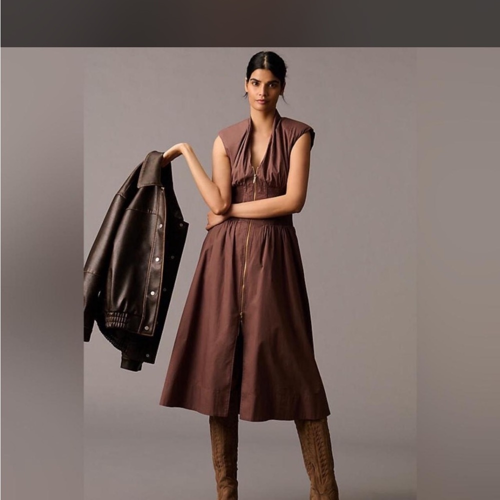 Anthropologie tommie zip dress